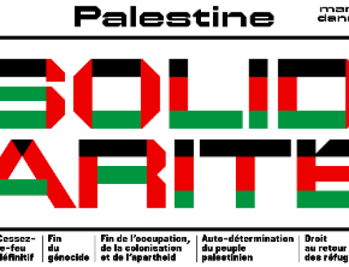 Manifestation de solidarité avec la Palestine : samedi 28 mars à 14h à Paris, place de la Bastille